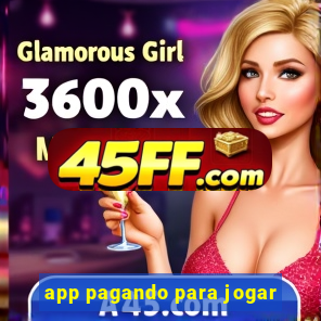 app pagando para jogar